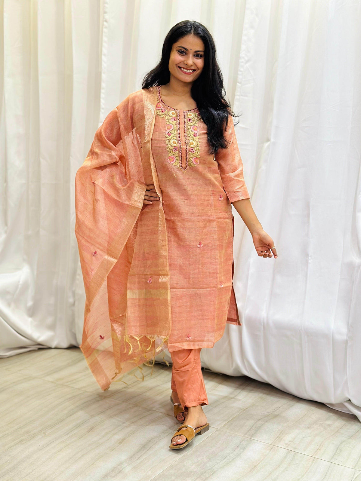 Shimmer Kota Doriya suit For Women