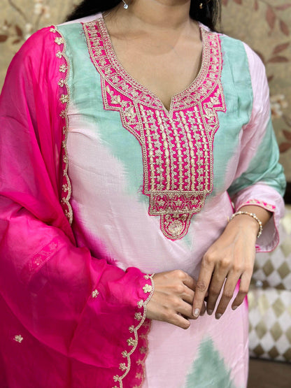 Pure Viscose Soft Silk Suit