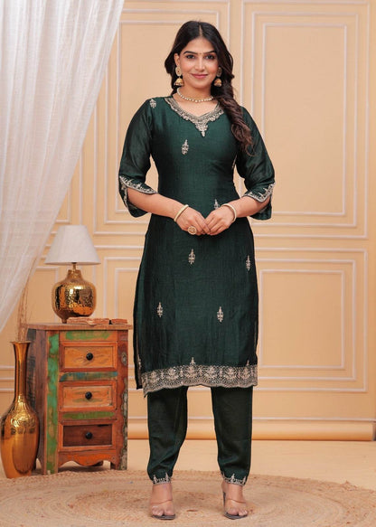 Maharani Dola Silk Suit