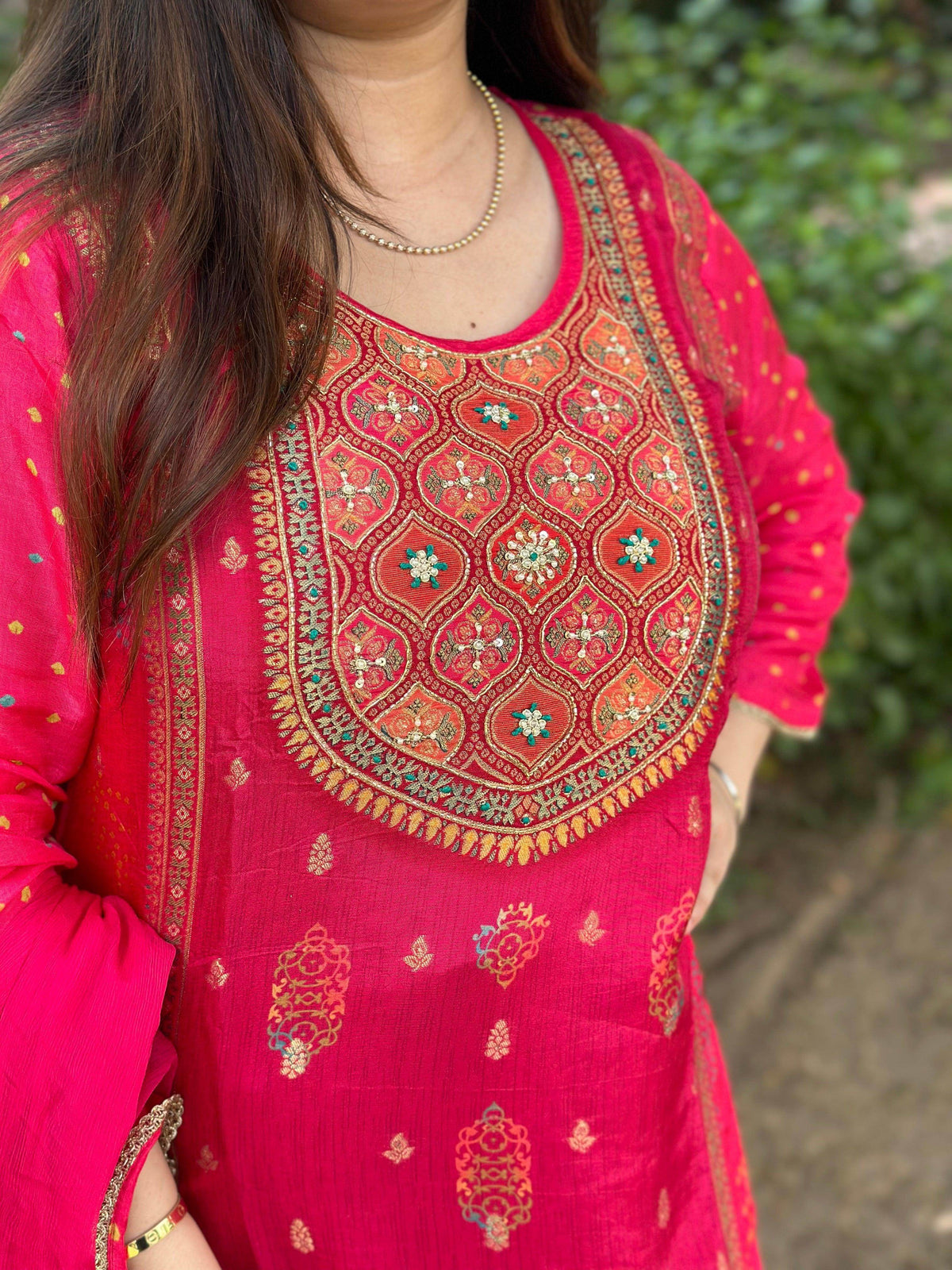 Banarsi Silk Suit For Women