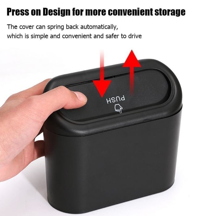 Car Door Trash Can