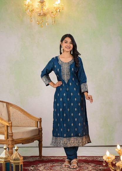 Banarasi Silk Suit Set for Women