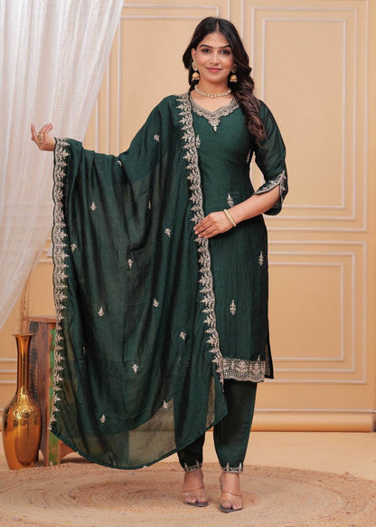 Maharani Dola Silk Suit