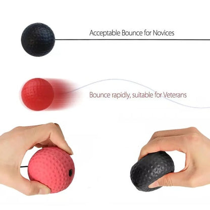 Boxing Reflex Ball Headband