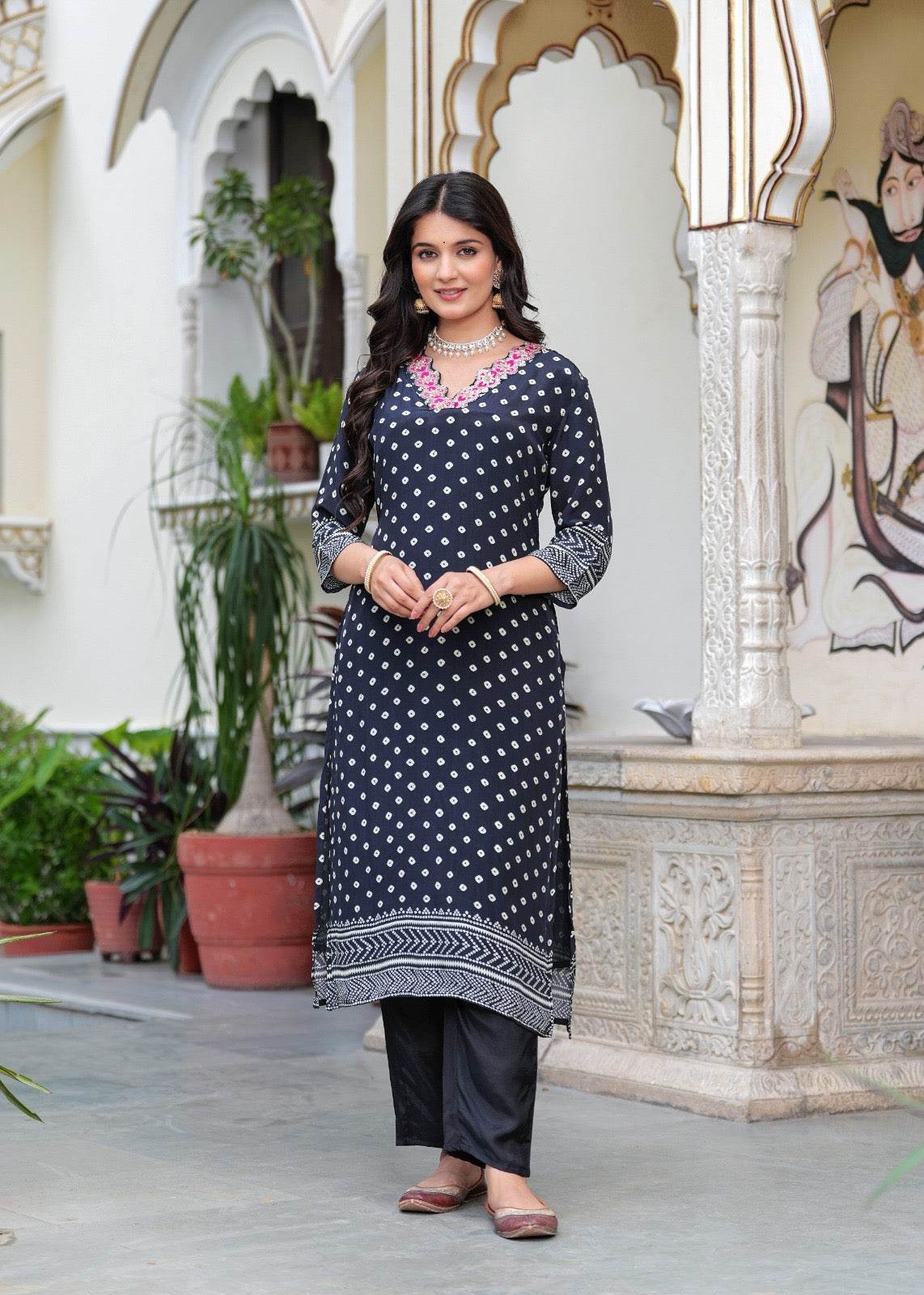 Soft Crepe Silk Suit For Women