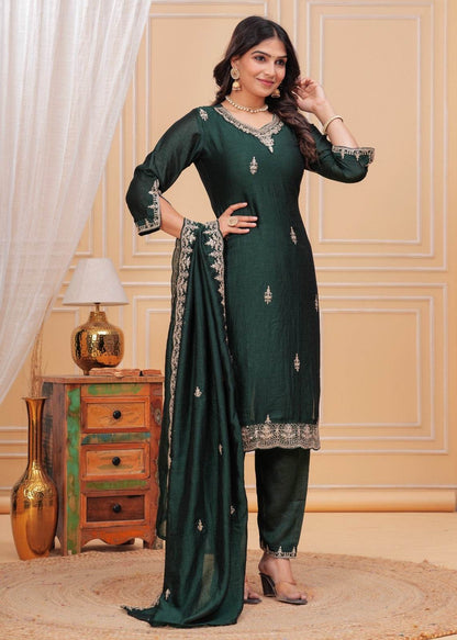 Maharani Dola Silk Suit