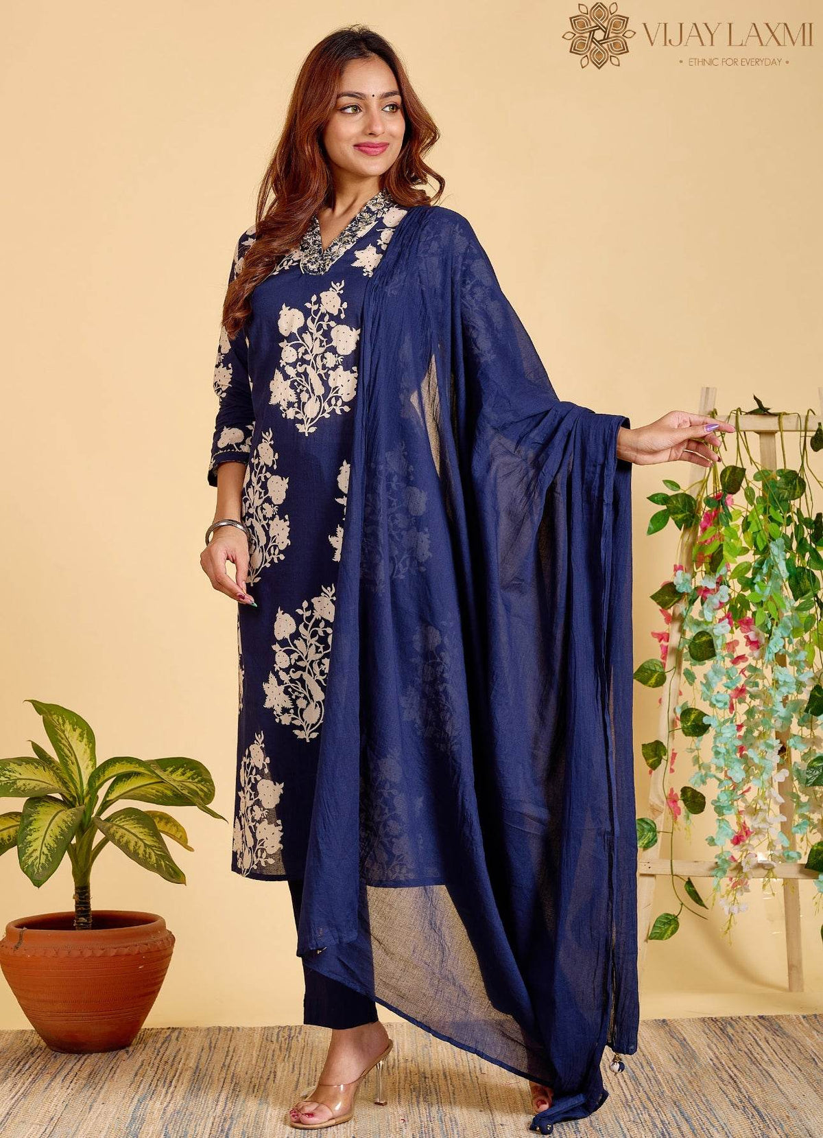 Premium Printed Cotton Suit For Women NI
