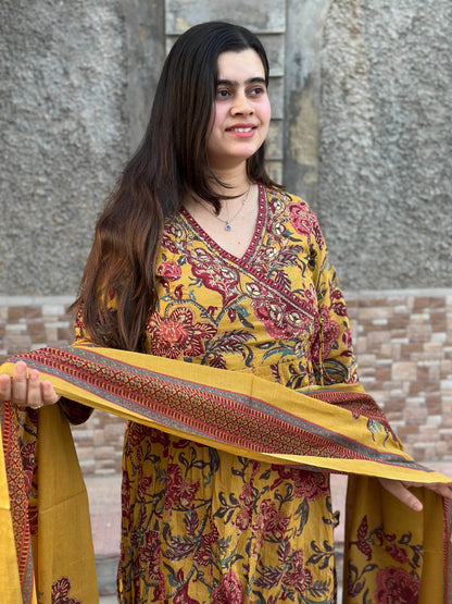 Premium Cotton Anarkali Suit For Women