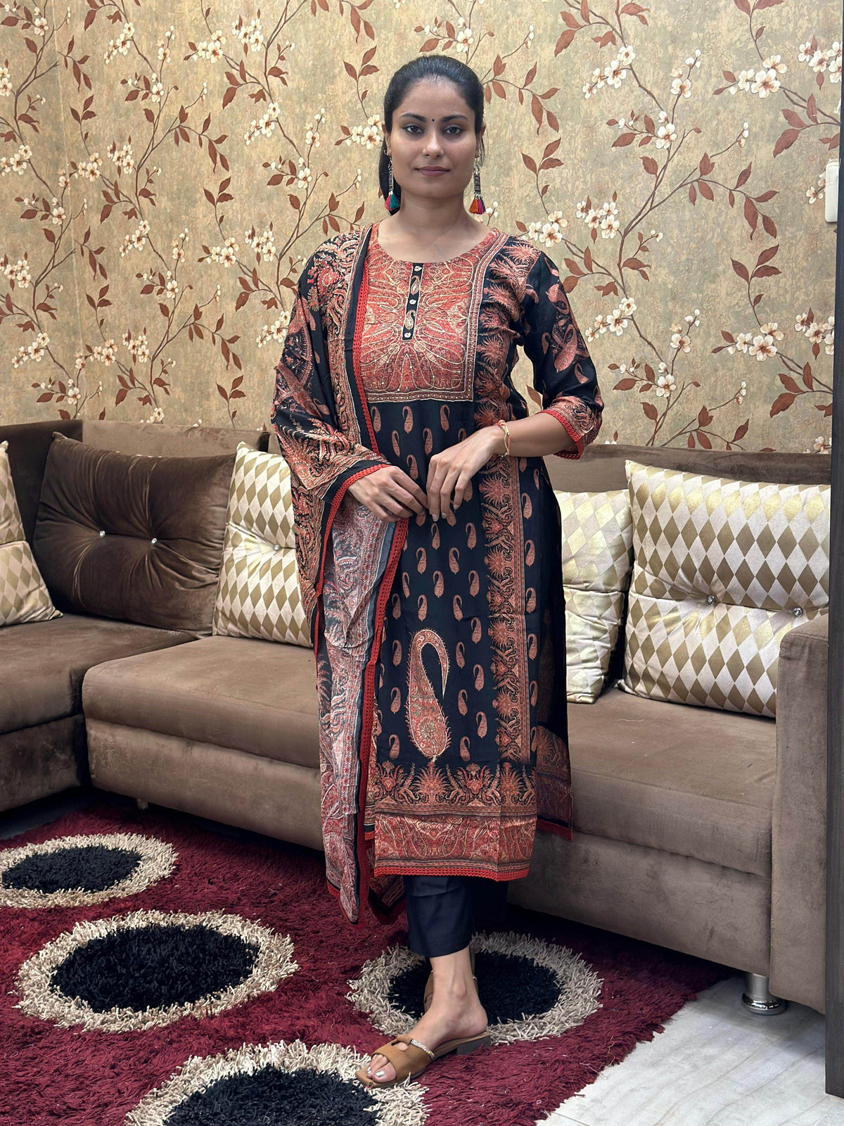 Pure Viscose Soft Silk Suit
