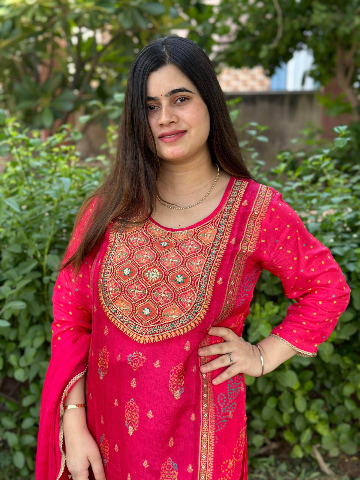 Banarsi Silk Suit For Women