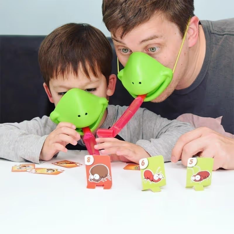 Chameleon Tongue Shooting Game