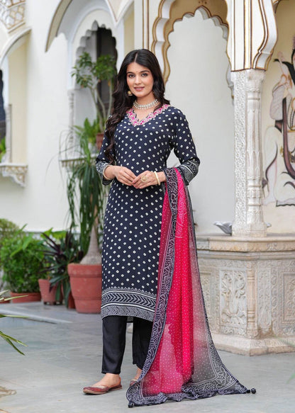 Soft Crepe Silk Suit For Women