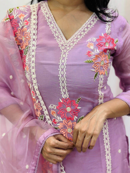 Organza Suit Set For Women