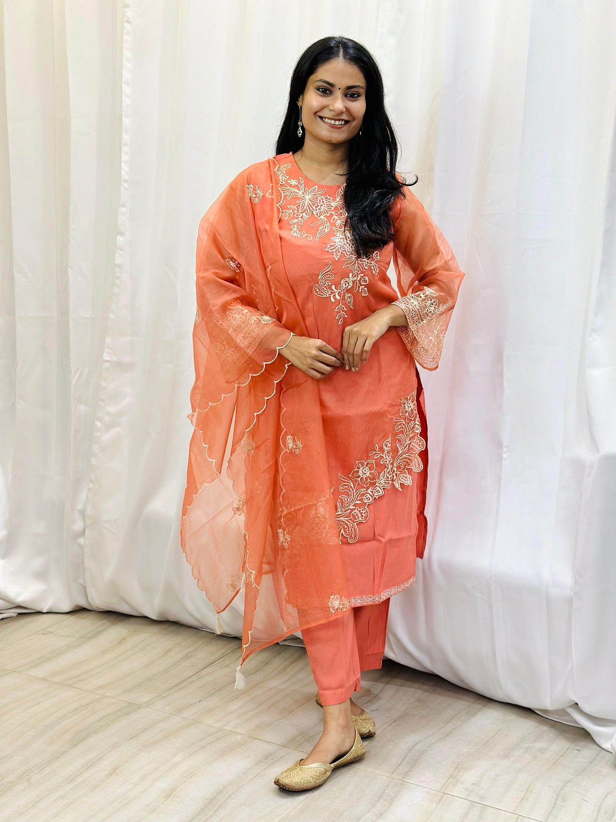 Organza Suit Set For Women