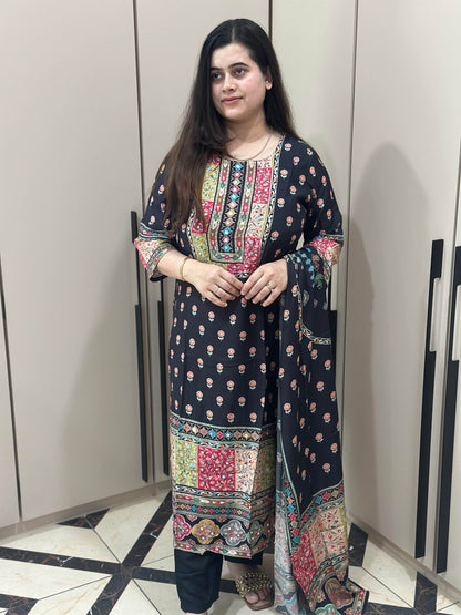 Crepe Silk Suit Set for Women