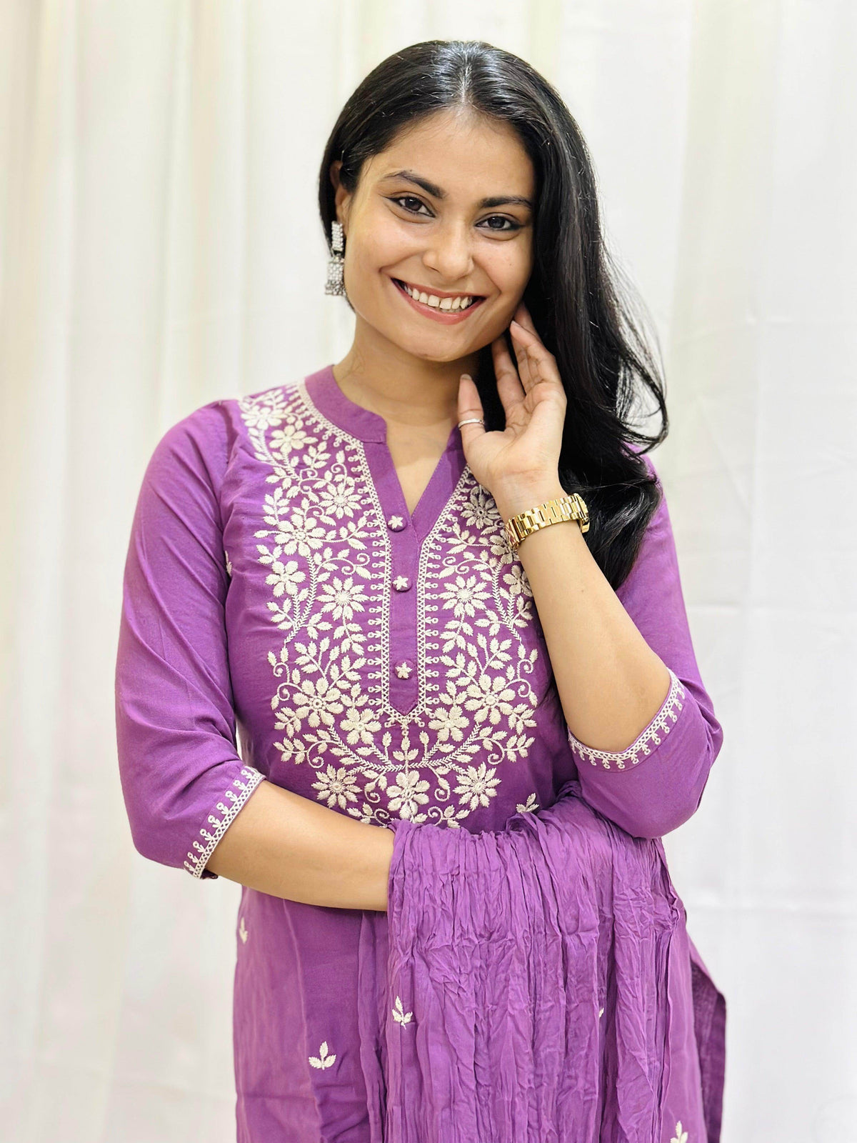 Premium Cotton Suit For Women PUR