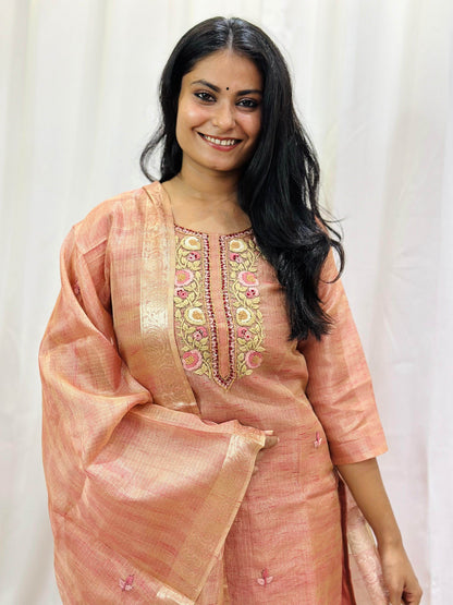 Shimmer Kota Doriya suit For Women
