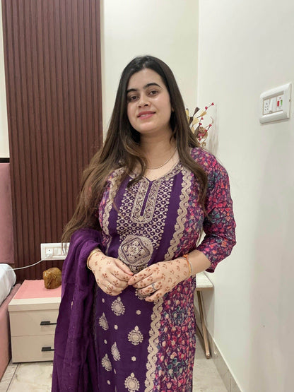 Banarasi Silk Suit For Women