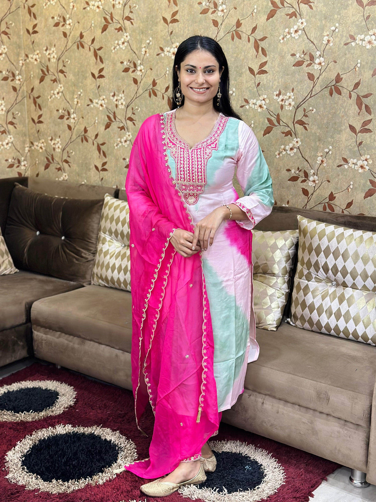 Pure Viscose Soft Silk Suit