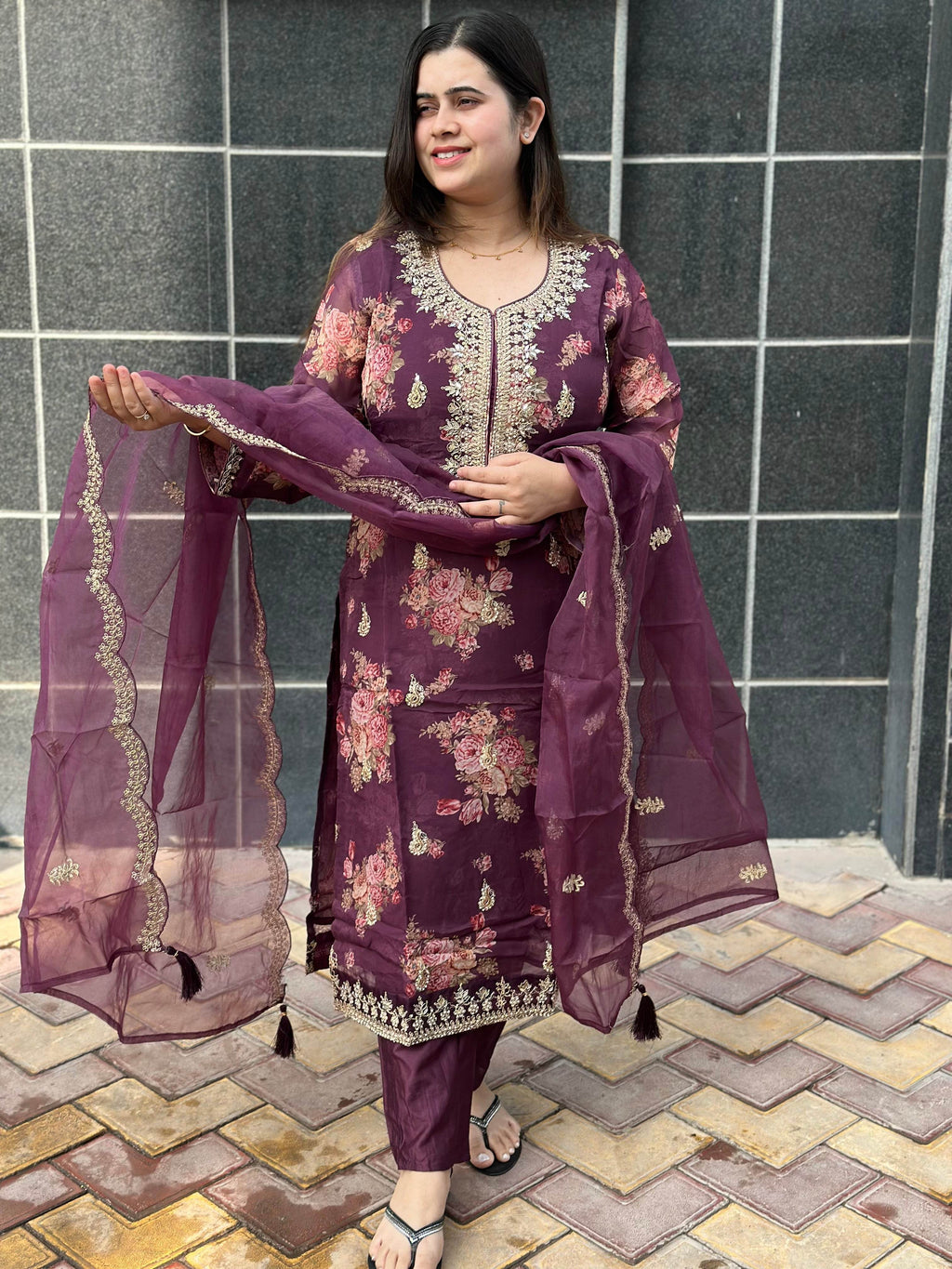 Soft Chanderi Silk Suit For Women