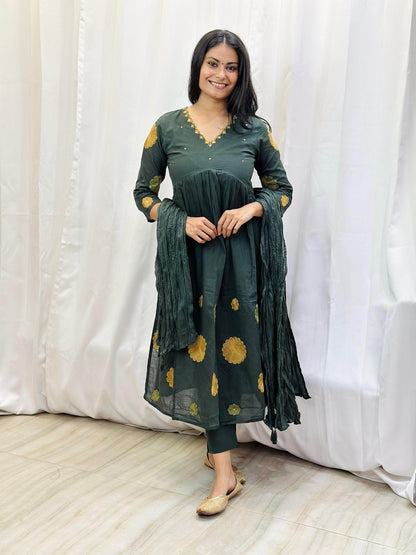 Alia Cotton Suit For Women