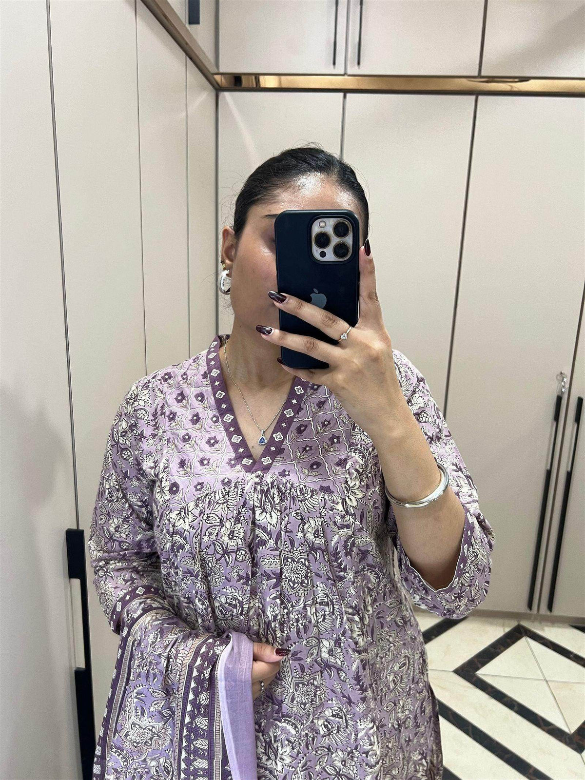 Bagru Print Cotton Suit