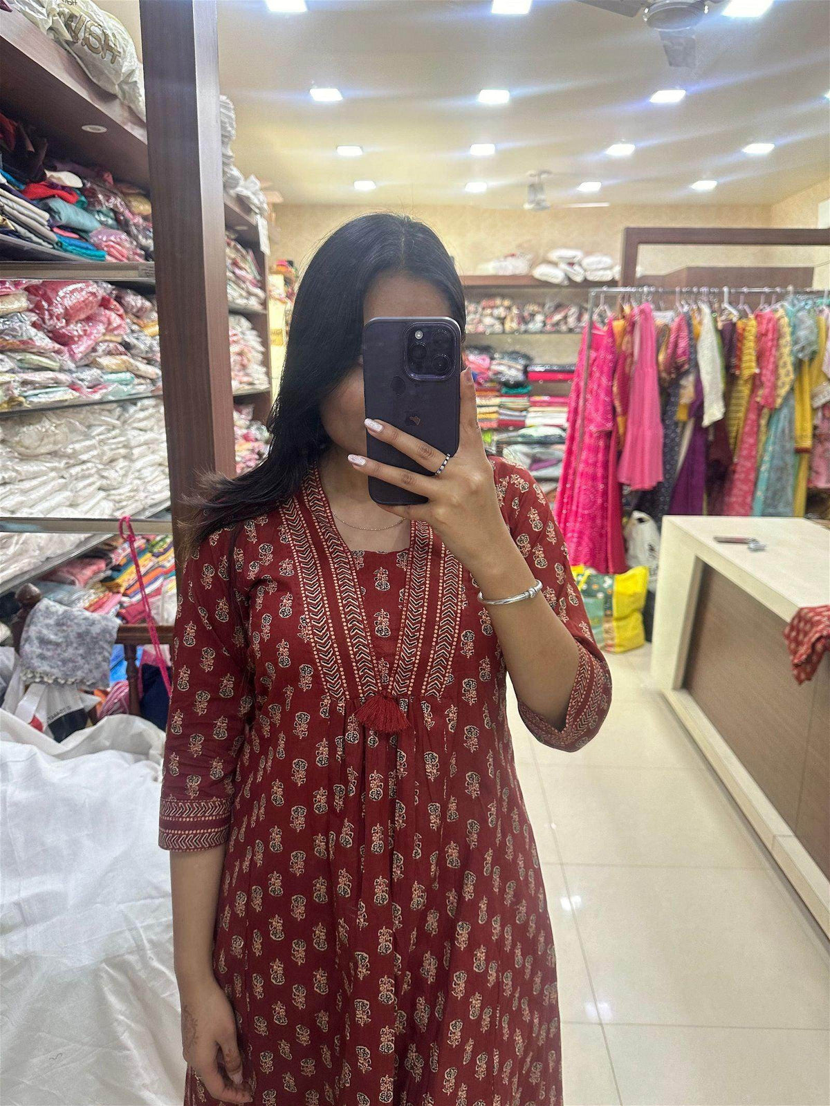 Bagru Red Suit