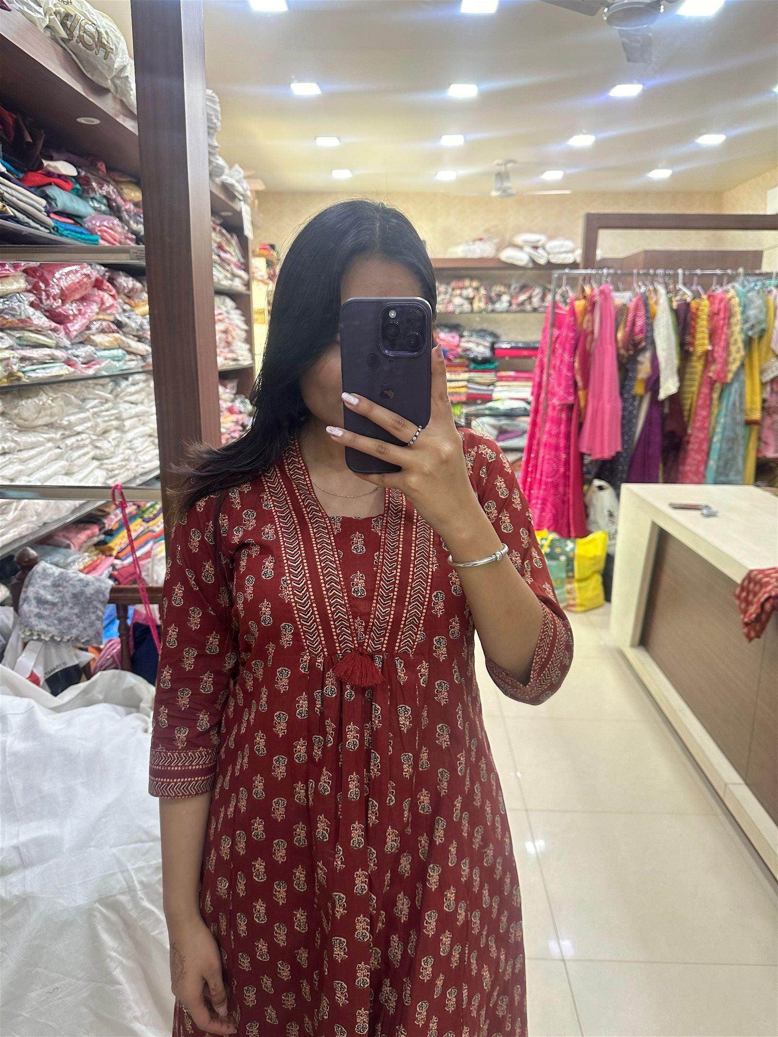 Bagru Red Suit