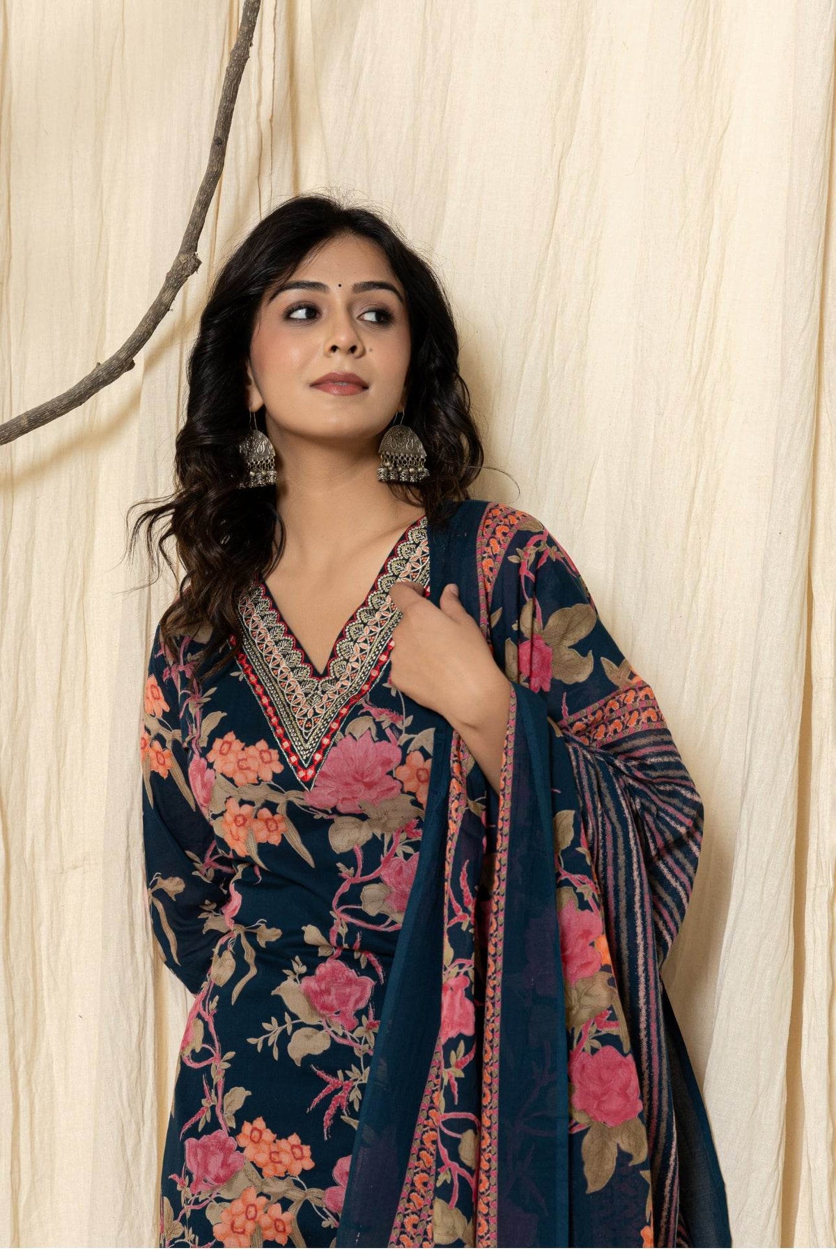 Plus size Cotton suit