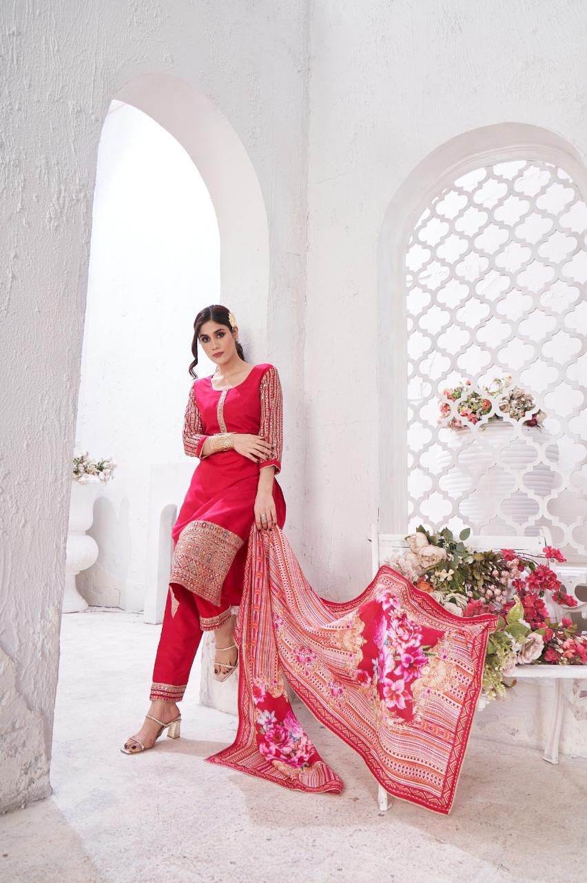 Maharani Crepe Suit