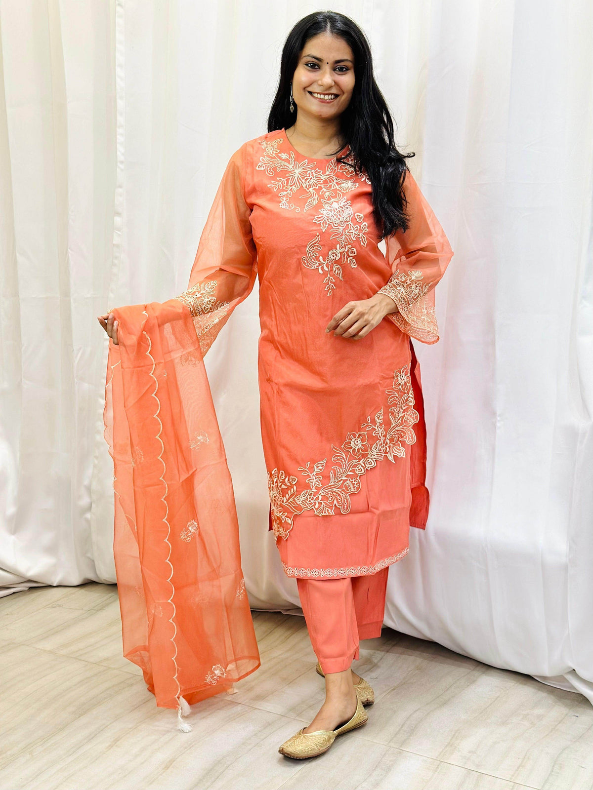 Organza Suit Set For Women