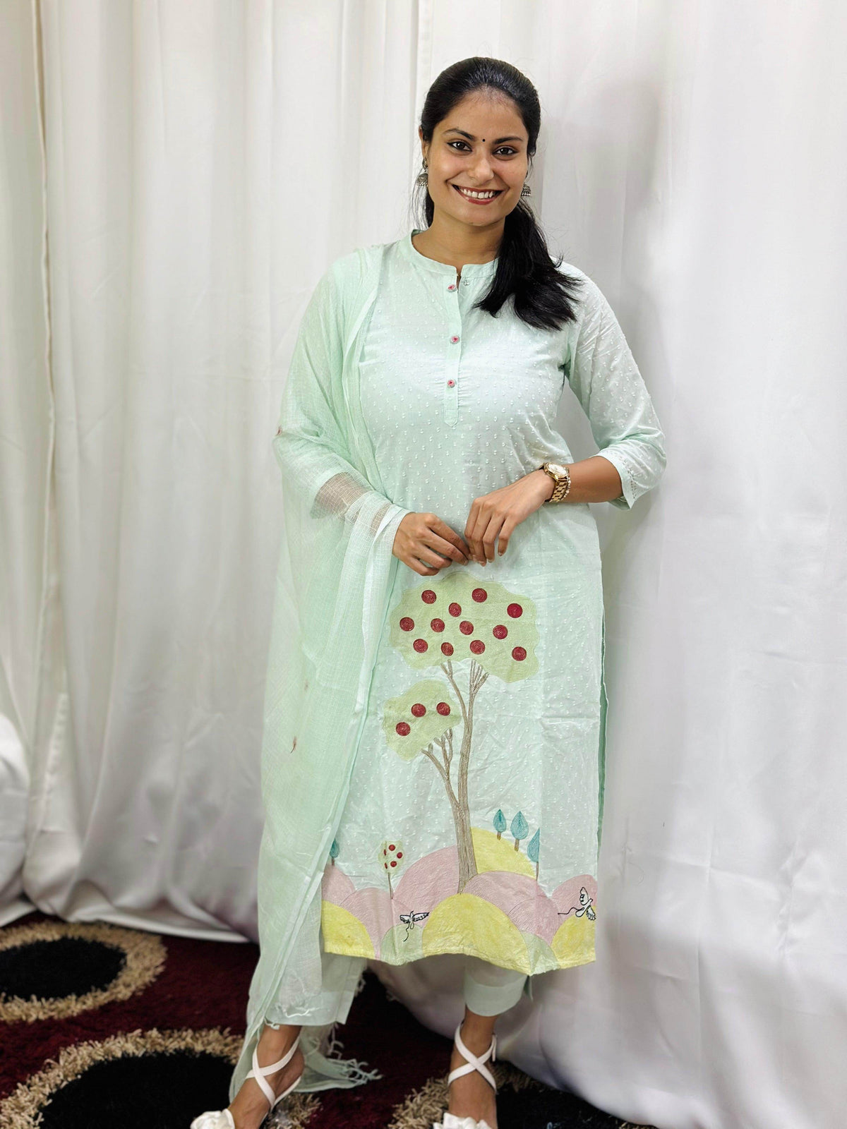 Cotton Kurta Set for Women