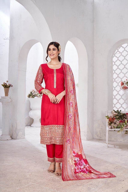 Maharani Crepe Suit