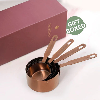 Cafecore Bronze Measuring Cups Set Of 4