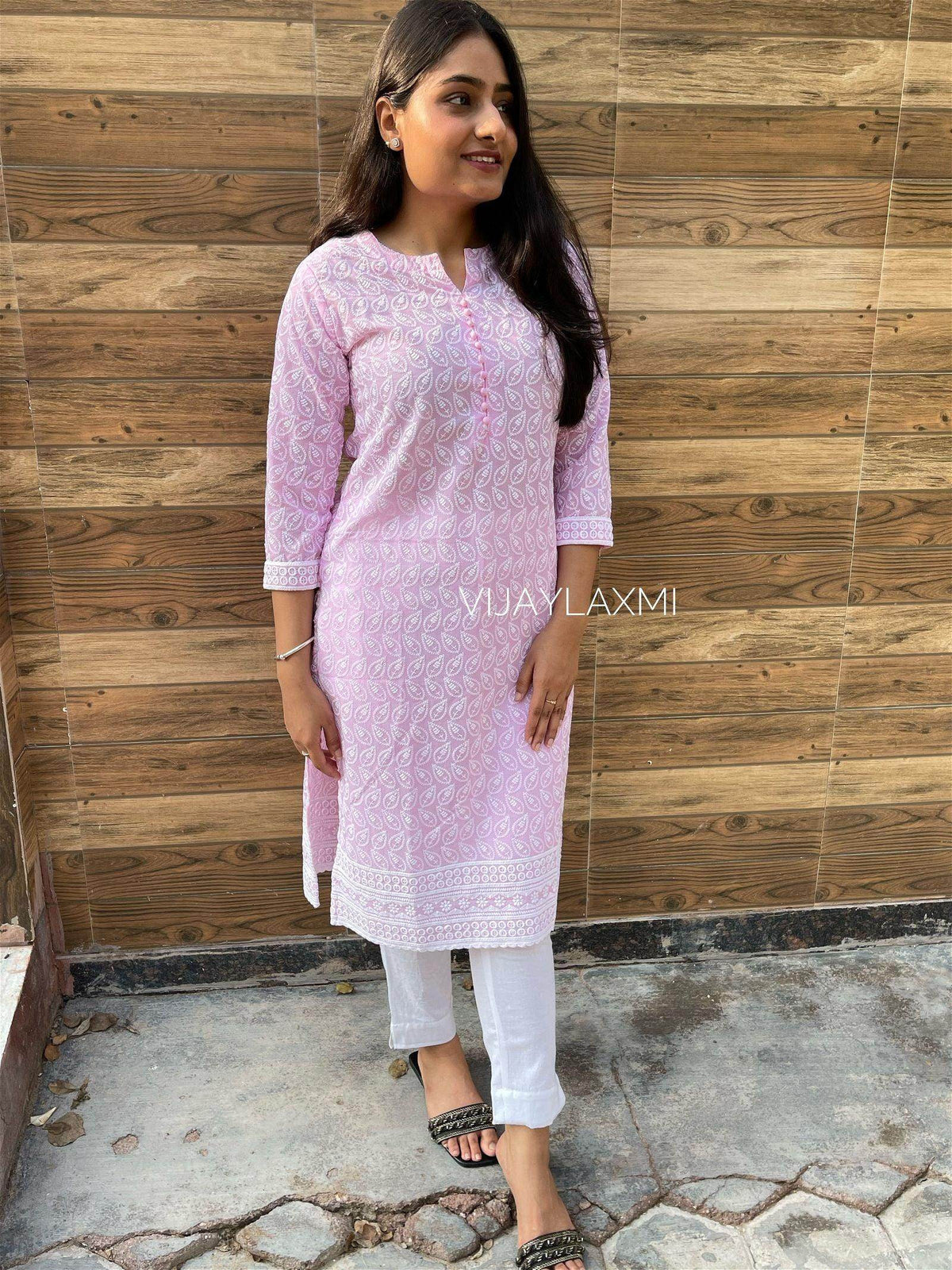 Cotton Kurta Pant Set