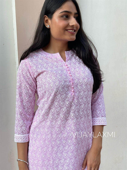 Cotton Kurta Pant Set