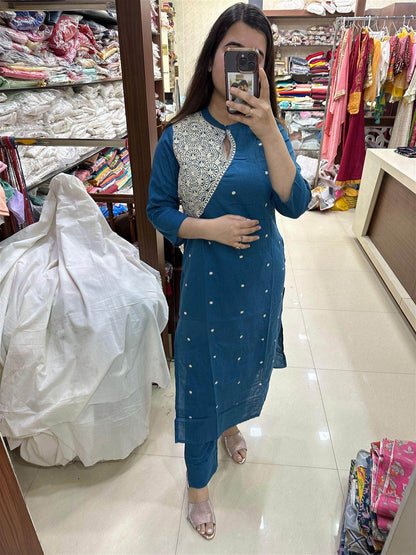 Cotton Kurta Set
