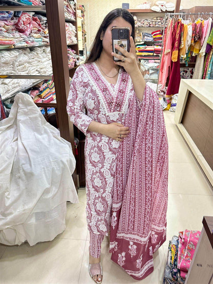 Cotton Kurta Set