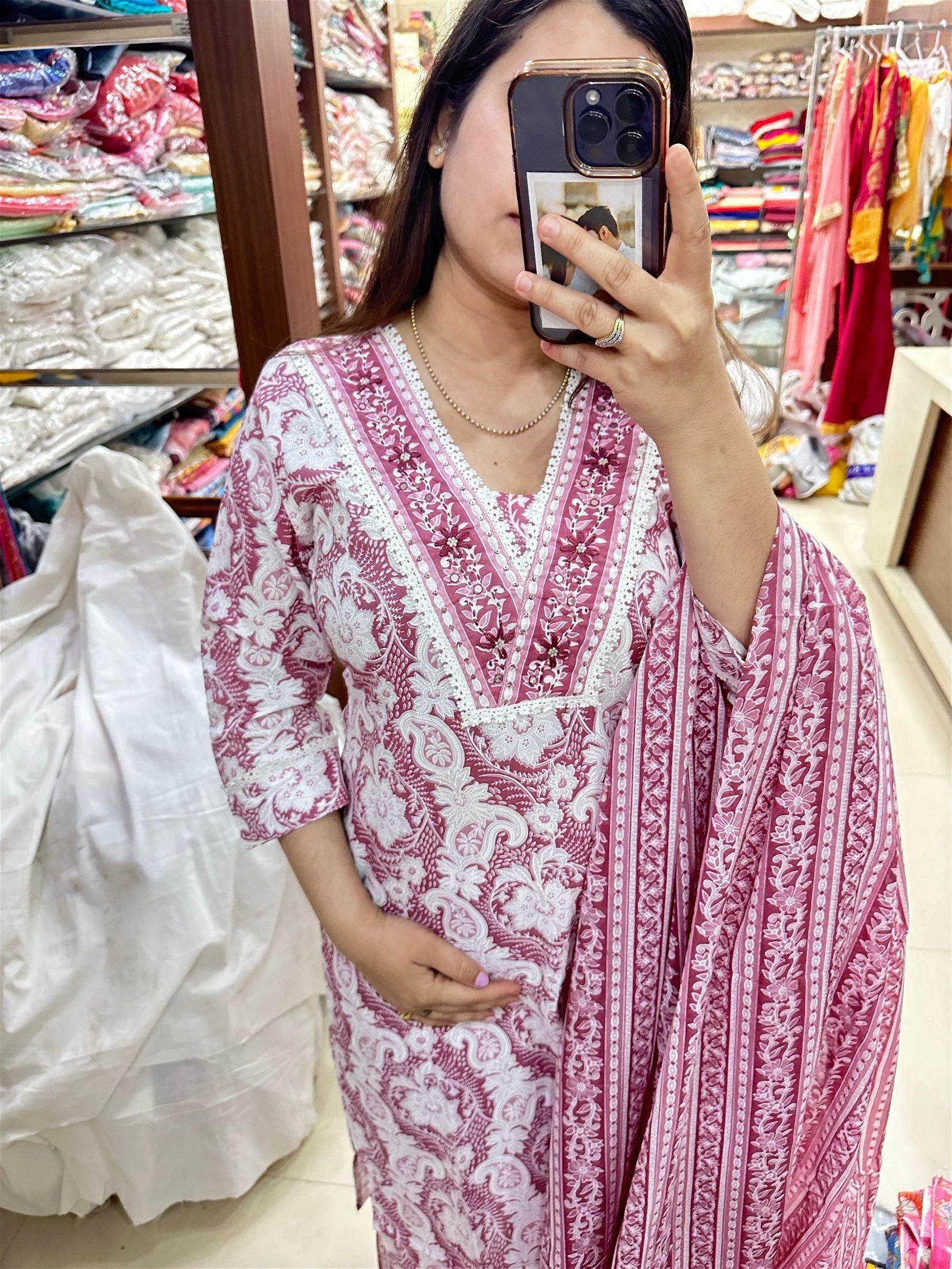 Cotton Kurta Set