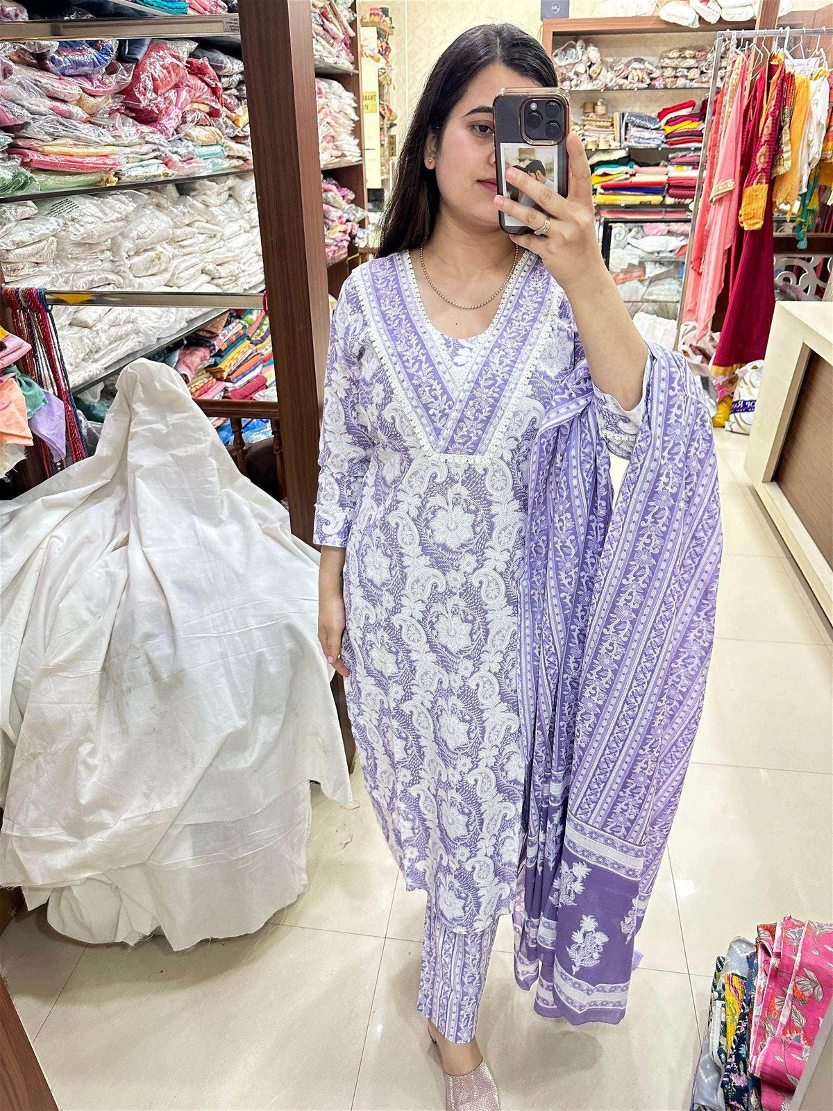 Cotton Kurta Set