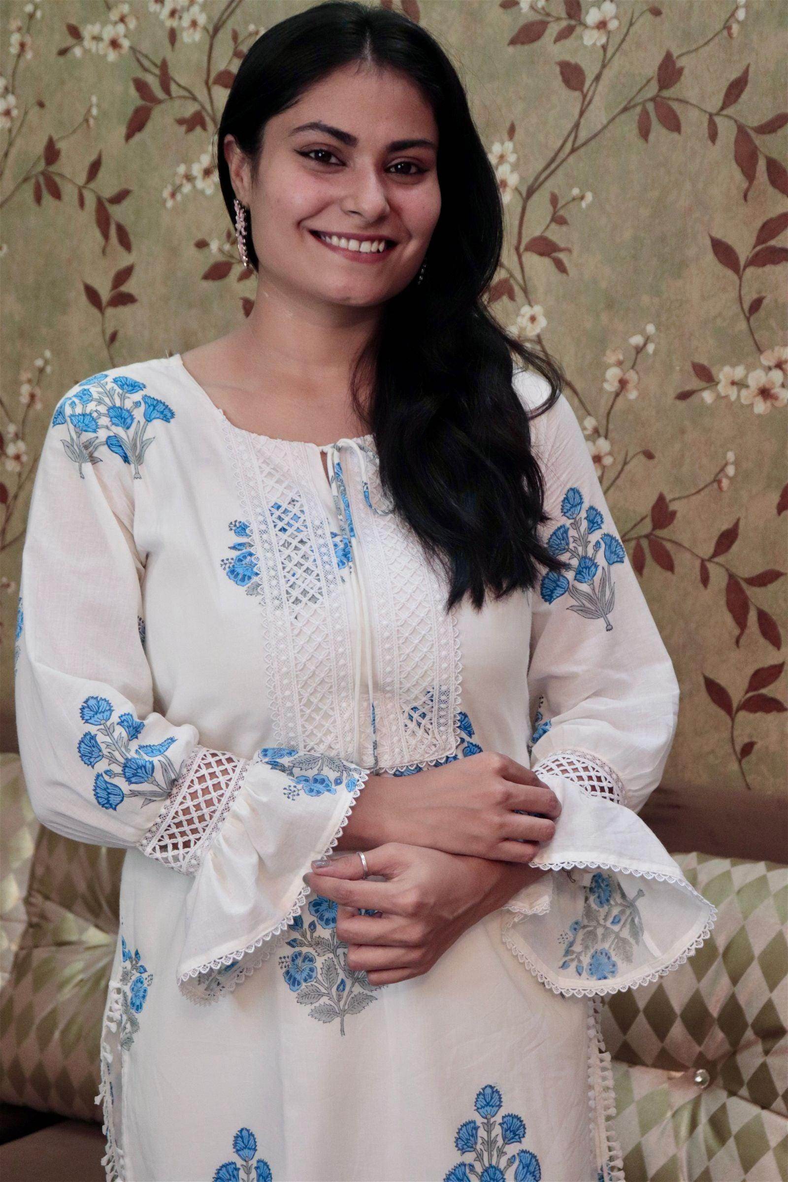 Cotton Kurta Set For Women