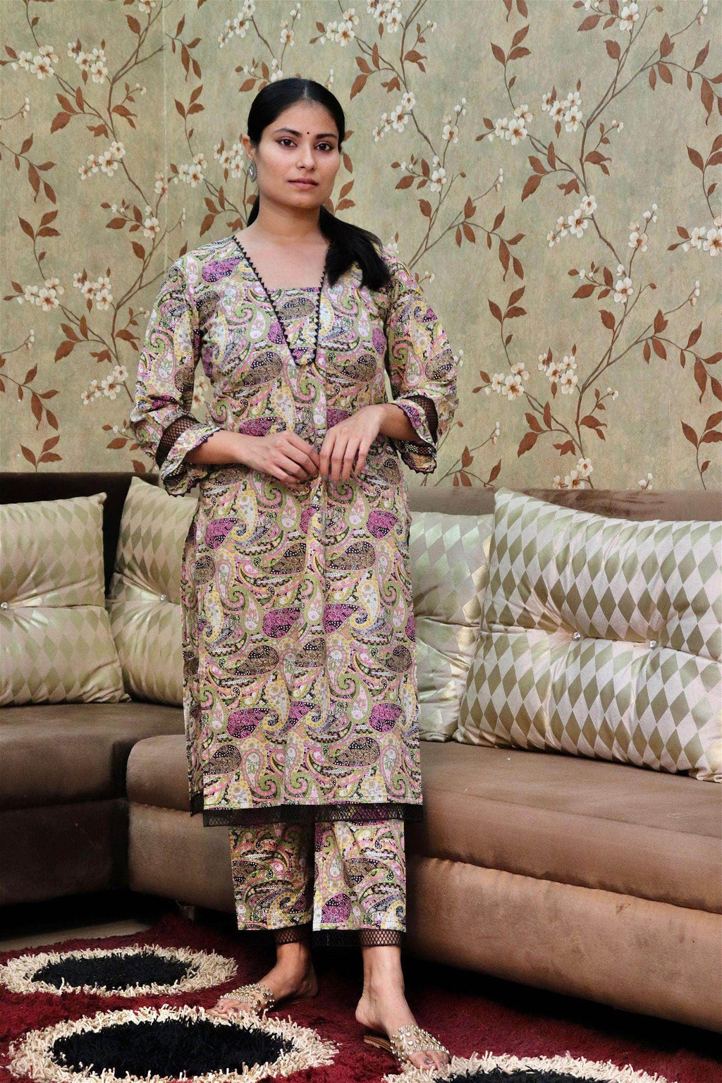 Cotton Kurta Set For Women