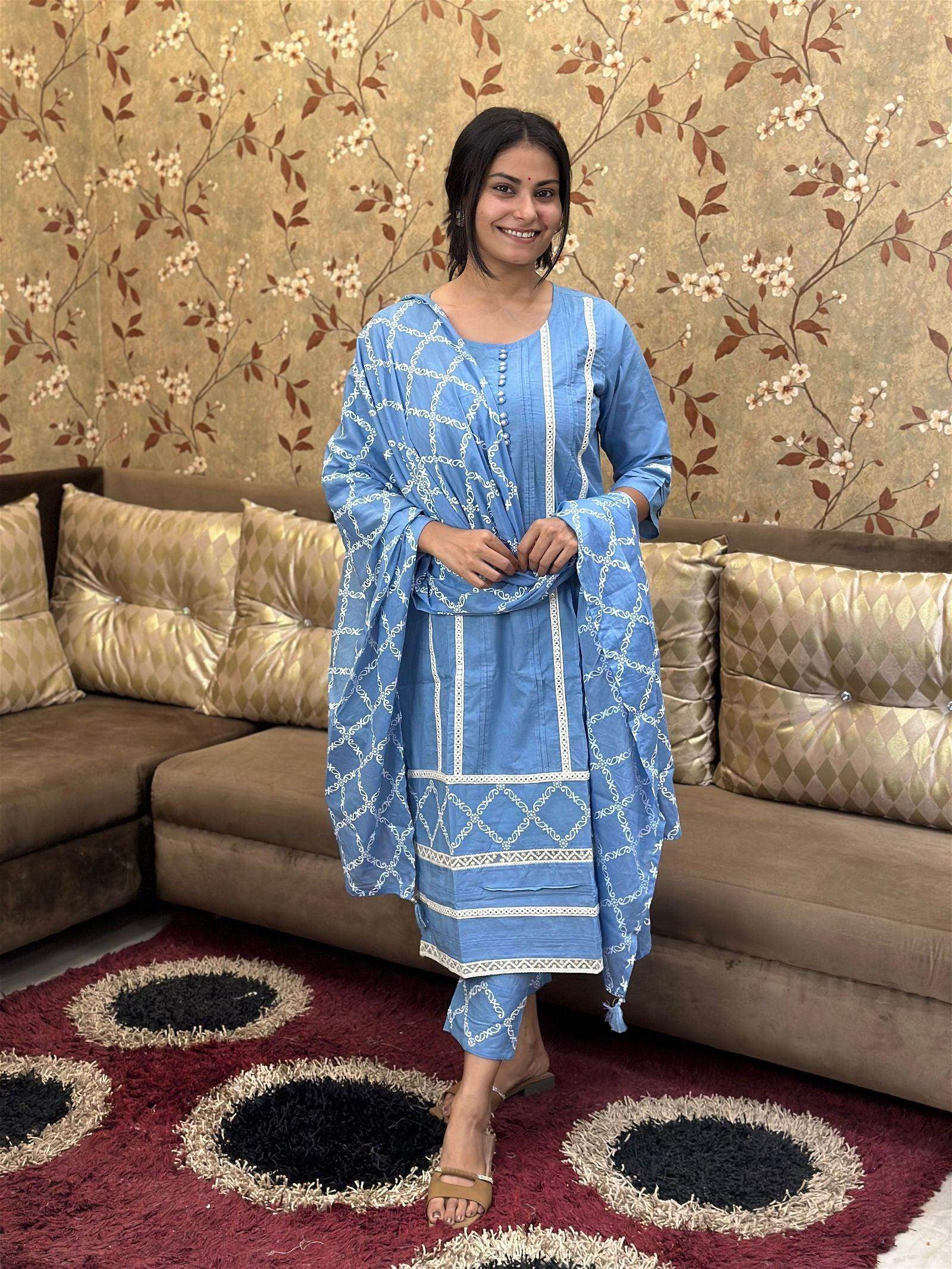 Cotton Suit Set For Women