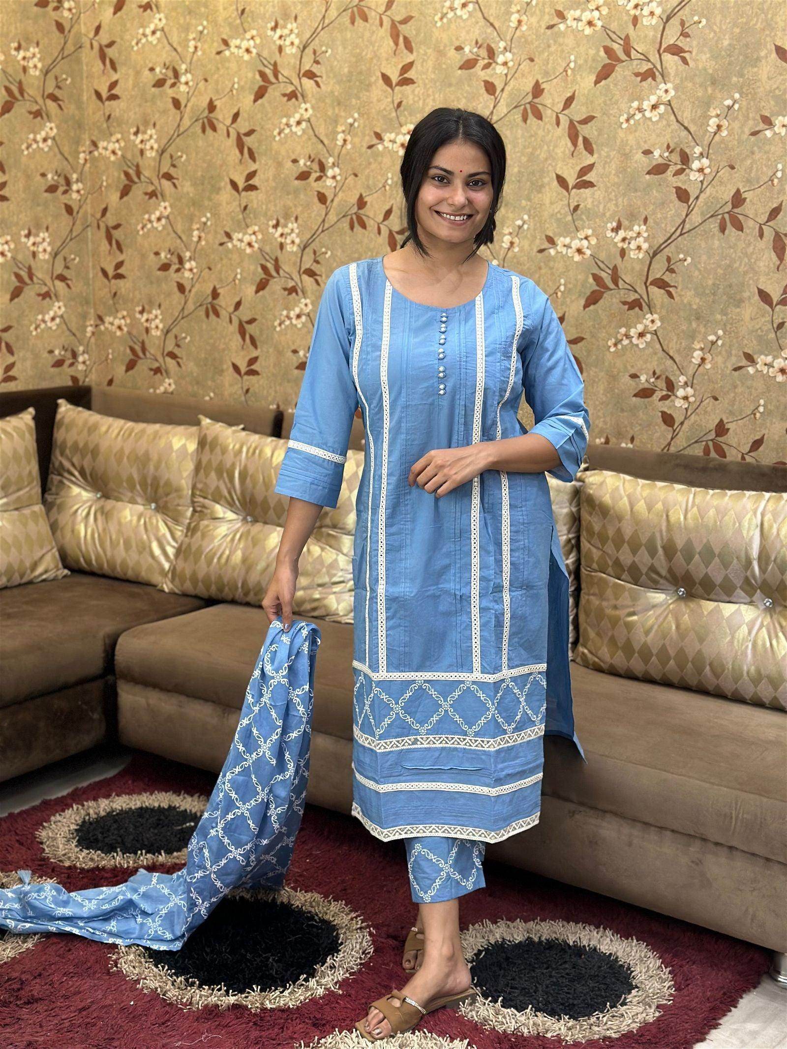 Cotton Suit Set For Women