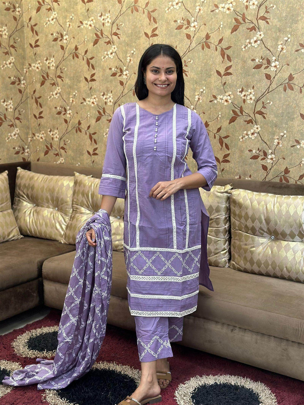 Cotton Suit Set For Women
