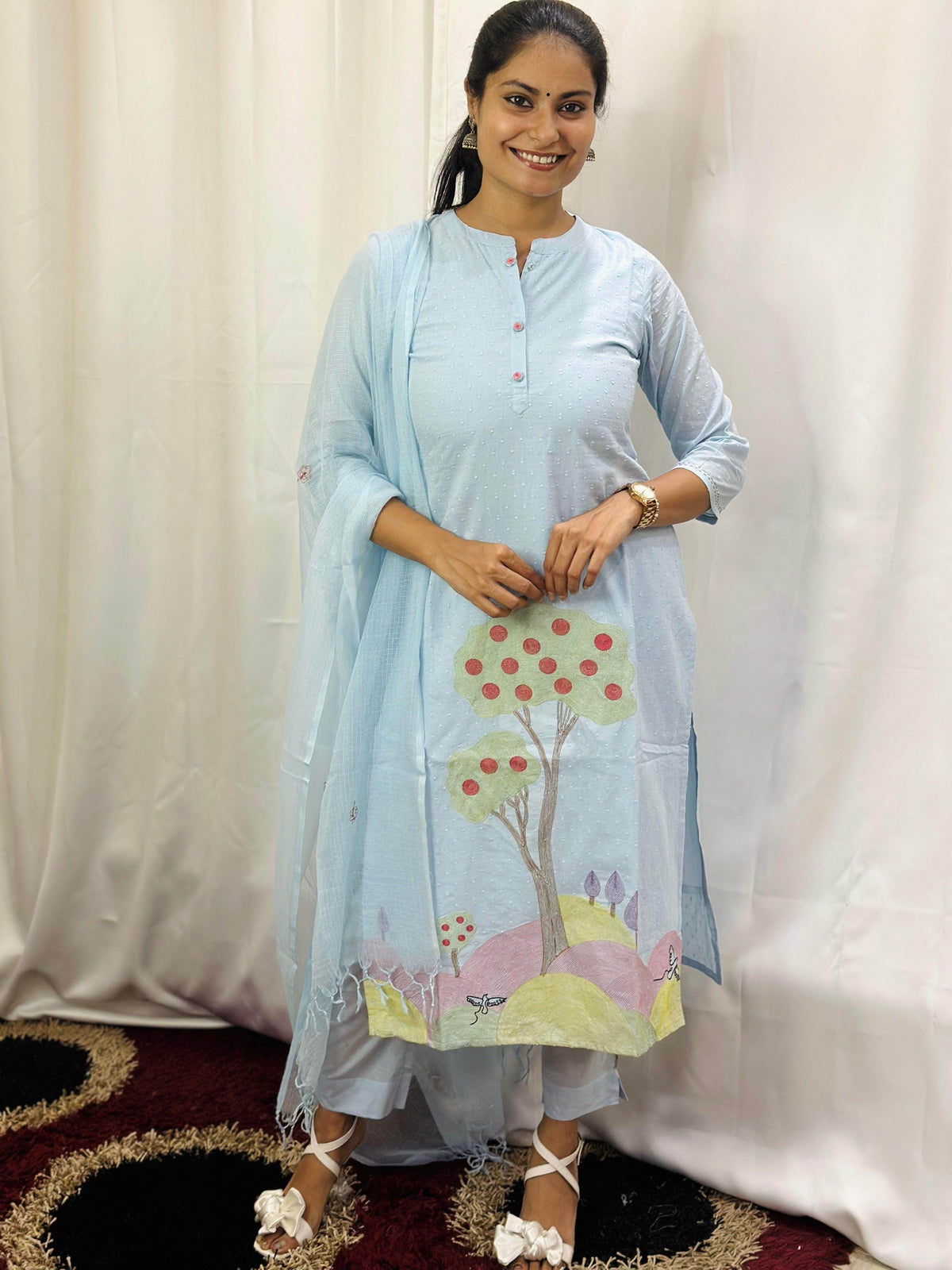 Cotton Kurta Set for Women