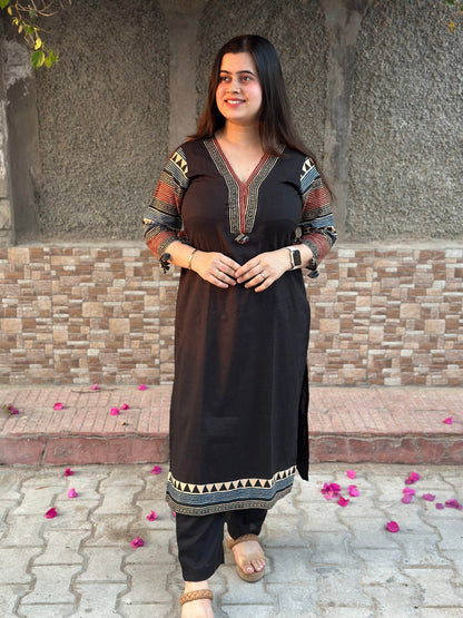 Airy Cotton suit set with pants