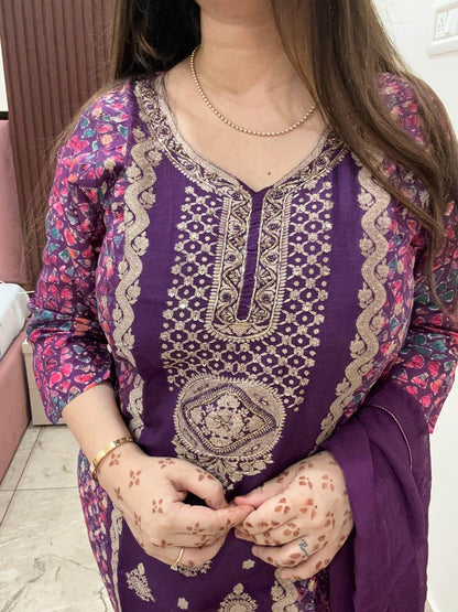 Banarasi Silk Suit For Women