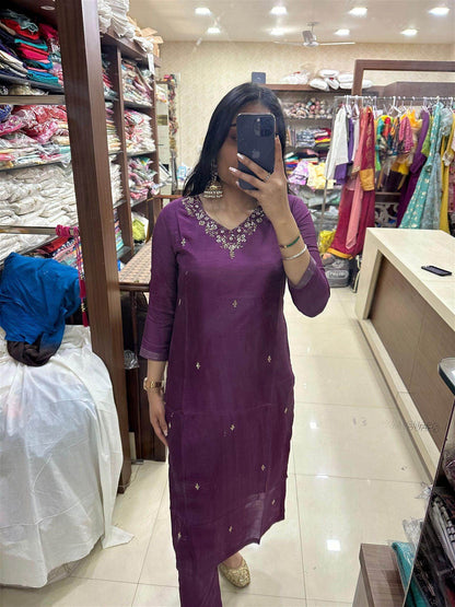 Dola Silk Suit