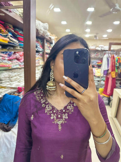 Dola Silk Suit
